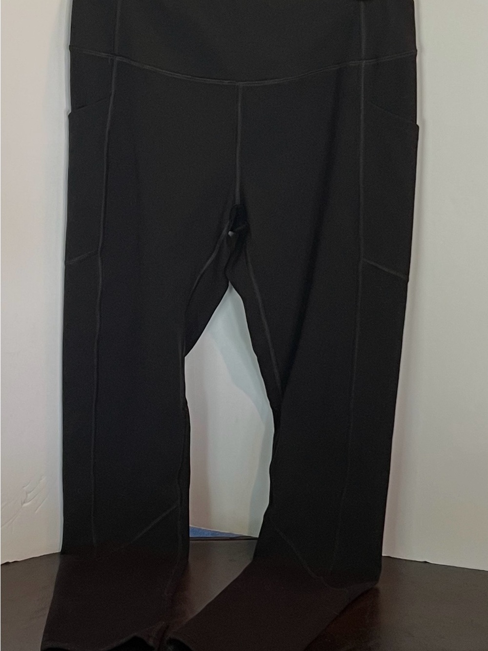 Women's Black High-Rise Stretch Performance Leggings